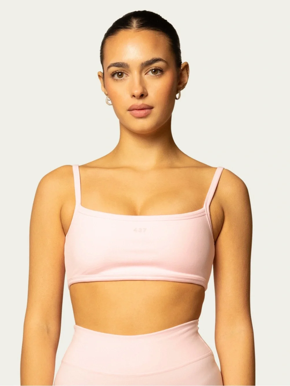 437 THE MICRO BRA POWDER PINK - Picture 1 of 4